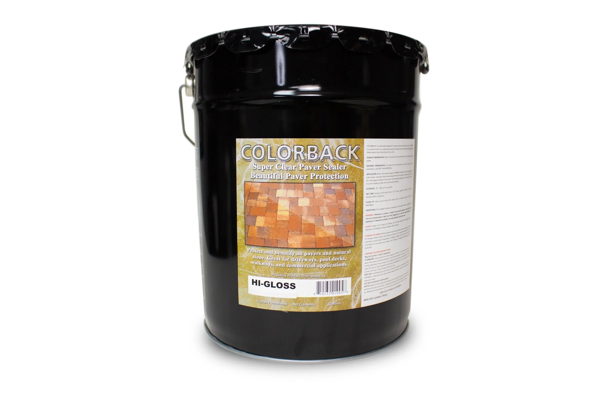 Colorback Hi-Gloss Oil Based Paver Sealer — Acrylux Paint